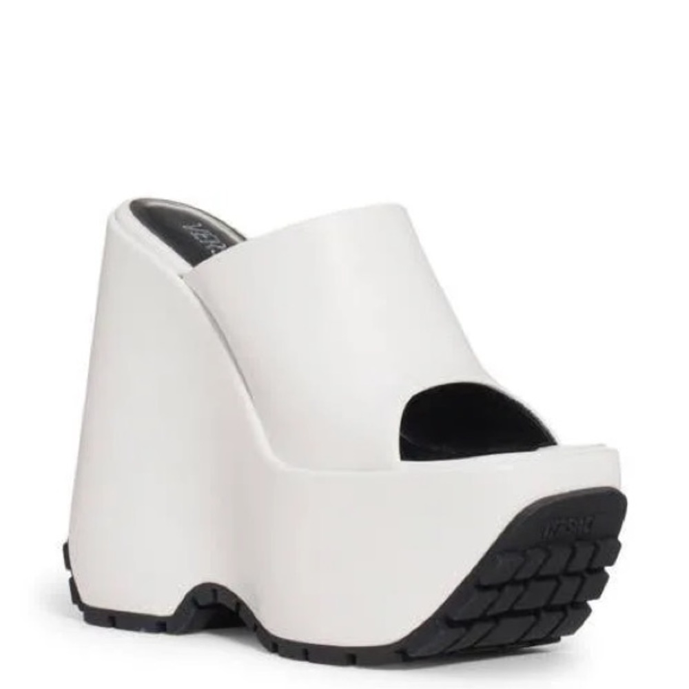 VERSACE PLATFORM WEDGE DUPE